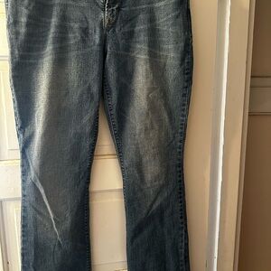 Old Navy Blue Boot Cut Jeans Classic Denim Style